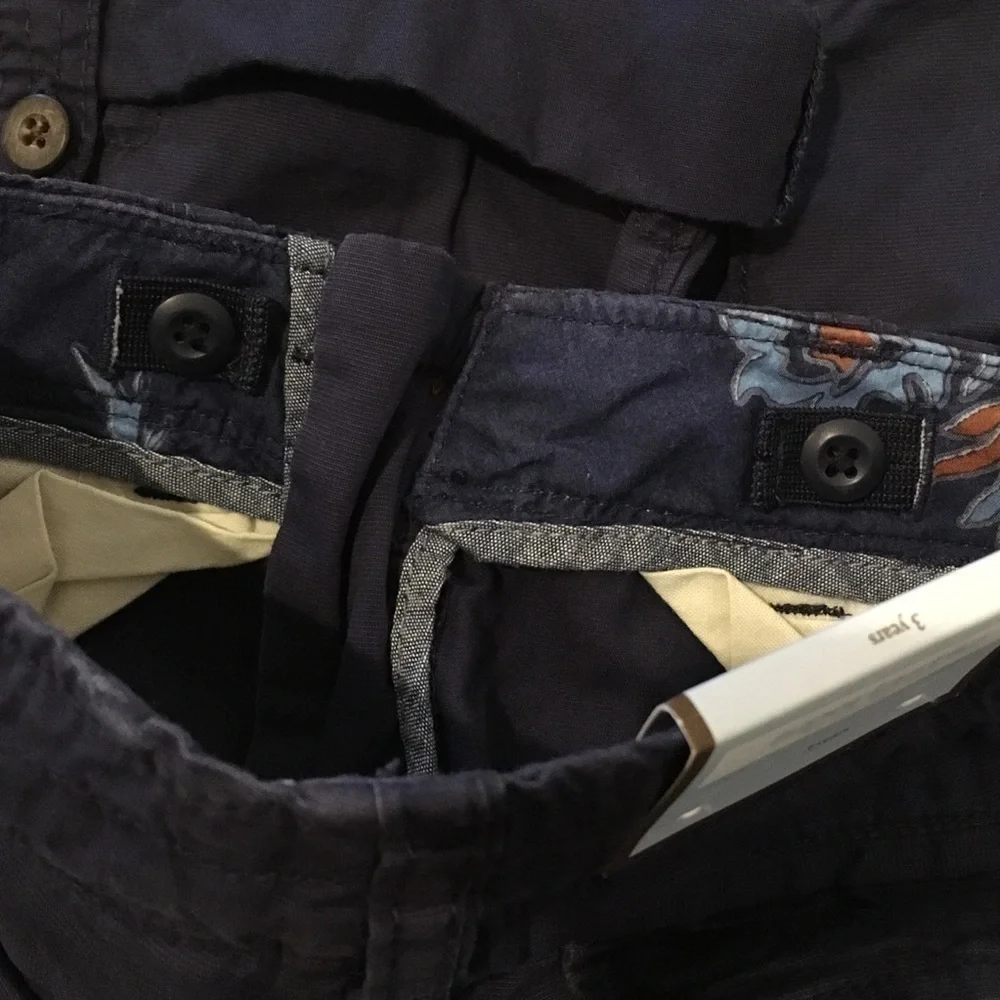 NWT~GAP Boys Toddler Navy Blue Cargo Pants Size 3 Yrs